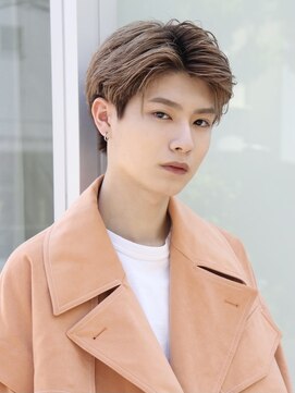 ルーシー 渋谷(LUCEY) センターパートフェザーパーマシャドウパーマメンズパーマ