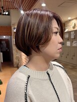 マッシュ アドベ 八戸ノ里(MASHU ADOBE) 白髪ぼかしハイライト×コンパクトショート