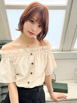 ファーレ ツルミ(Fare tsurumi)&nbsp;ミディアムレイヤー 美髪 透明感 イメチェン くびれ 髪質改善