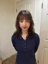ベター(better) 前髪ありでも重たく見えないパーマ