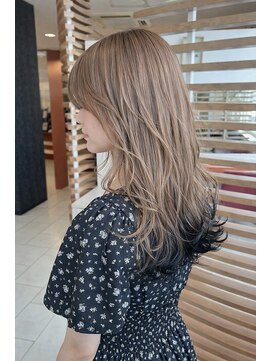 カラーラウンジ(Color Lounge) Color Lounge　エンドカラー×ミルクティーグラデーション
