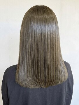 アース 天満橋店(HAIR & MAKE EARTH) 30代40代◎髪質改善ロング美髪ストレート艶カラー春カラー