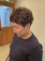 アールヘア(ar hair) 【茨木 パーマ】大人ショート+パーマ