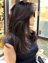 シティ オモテサンドウ(CITY omotesando)&nbsp;レイヤーカット 顔まわりカット 海外ヘア バタフライカット