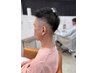【暑い夏におすすめ!】メンズカット+クールシャンプー+癒しクールスパ ¥5000