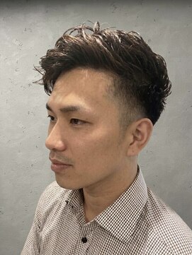 ワンワンオー バーバーショップ 長浜店(@110 BARBER SHOP) ネオ震災刈　アシメメンズフェード