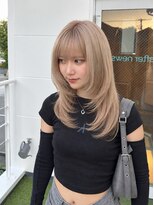 アフターニュース 新潟(afternews)&nbsp;ミルクブロンド/ダブルカラー/ケアブリーチ/髪質改善/新潟