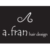 アフラン ヘアーデザイン(a.fran hair design)のお店ロゴ