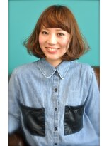 クラン(clan)&nbsp;厚めバングカーリーボブ