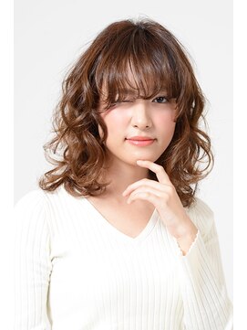 アース 妙典店(HAIR&MAKE EARTH) 大人グラマラスなウェービーミディアム【EARTH妙典】