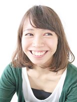 ノック ヘア ハウス(Knock HAIR HOUSE)&nbsp;毛先ふんわり セミディボブ