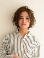 アース コアフュールボーテ 北小金店(EARTH coiffure beaute) 大人かわいいラフ感ショート【ＥＡＲＴＨ北小金】