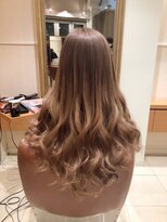 リゼル ユア 渋谷(RISEL YUA)&nbsp;シールエクステでショートからロングに♪ベージュロング