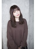 【salon de MiLK 原宿】ピンクブラウン×ラフ感ウェーブ