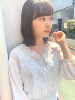 【山田】流しバングカジュアル外ハネボブディ
