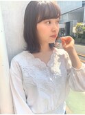 【山田】流しバングカジュアル外ハネボブディ