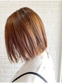 切りっぱなしボブ