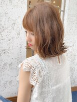 フラワー(flower)&nbsp;透け感外ハネボブ