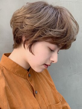 ドゥーア 代官山(Door) #ショートパーマ#ニュアンスマッシュ#マッシュショート