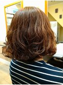 ゆるふわパーマスタイル