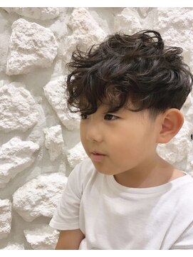 モアナ バイ ヘッドライト 沖縄豊見城店(Moana by HEADLIGHT) Moana【豊見城】#キッズパーマ#キッズカット#スパイラルパーマ