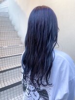 フロート 小阪店(float)&nbsp;ブルージュカラー_マロンベージュ Aラインボブ かきあげ