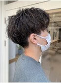 メンズパーマ/メンズカット/刈り上げ/マッシュ