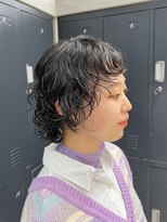 テトヘアー(teto hair) ウルフ　パーマ　オン眉