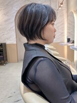 ロンド エスポワール 錦糸町(Lond espoir)&nbsp;斜めバングデザインカラーシルキーベージュ【錦糸町/ショート】