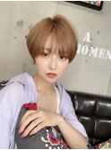 大人可愛い小顔丸みショートヘア☆