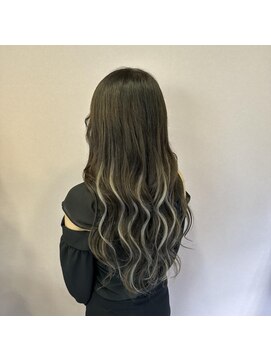 レヴェリー(REVERIE) #プルエクステ#ハイライト#グレージュ