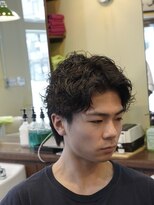 アパッシュ 東光店(Apache)&nbsp;センターパートスパイラルパーマ