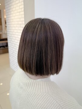 アッシュ 十日市場店(Ash) 白髪ぼかし ベージュハイライト