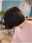 【ミニボブ/阿部達哉】ボブ/ショート/ショートボブ/外ハネ