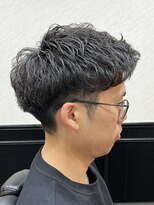 プラウド(PROUD)&nbsp;ビジネスショートパーマ/田町/メンズカット/ビジネスマン