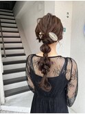 ヘアアレンジ/あみおろし