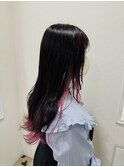 岡町/インナーカラー/ピンクカラー