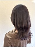 20×30×40代×くびれヘア×オリーブアッシュ×ミディアム