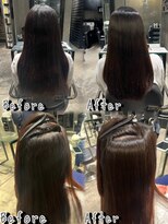 エノア 青山(ENORE)&nbsp;ナチュラルカットで自然にまとまるウル艶縮毛矯正！(飯田)