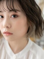 カバーヘア ブリス 北浦和(COVER HAIR bliss) インナーカラー前下がり韓国風ふわミディTb5北浦和20代30代40代