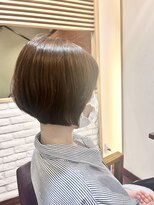 ヘアー グリーン(hair green) 丸みのあるショートボブ20代30代40代【髪質改善/百合ヶ丘】