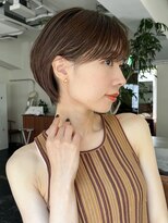 ガーランドギンザ(Garland Ginza)&nbsp;レイヤーショートボブ流しバング