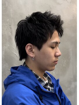 スイッチ(men's SWITCH) 大分メンズスパイキーショート刈り上げレイヤーツーブロック