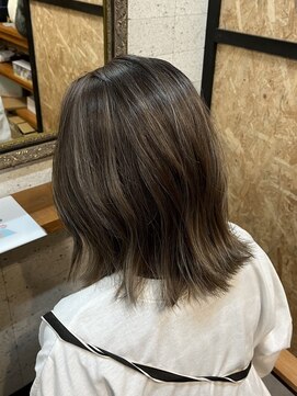 バロン(baron.) 白髪ぼかしハイライト