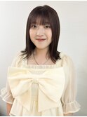 外ハネナチュラルレッドブラウン 2