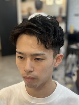 フランクスバーバーリザーブ 人形町店(FRANK’S BARBER RESERVE) 成田凌風パーマ　ｙ