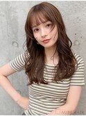 20代・30代_垢抜けブラウン_レイヤーロング