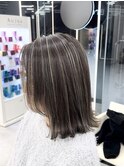 白髪ぼかしハイライト★可愛いよりもかっこいい
