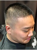 メンズ フェードカット バーバースタイル