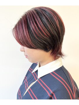 モリオフロムロンドン 松戸店(Morio from London) 【morio 松戸 アイダ】アンブレラカラー&ショートウルフ